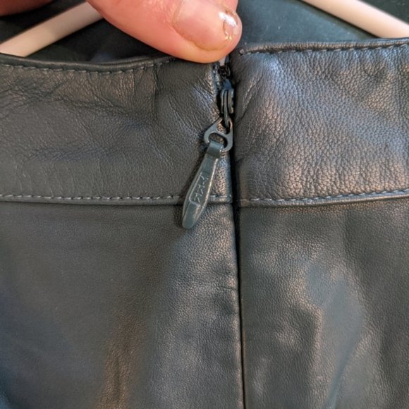 French Connection Genuine leather dress - Picture 6 of 7